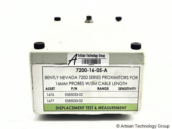 Bently Nevada 7200-16-05-A 7200 Series Proximitors for 16mm Probes