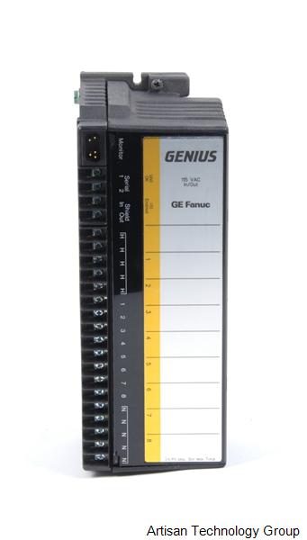GE Fanuc Genius IC660 CBD100 115 VAC I/O Block