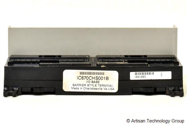 GE Fanuc IC670CHS001B I/O Terminal Block with Barrier Terminals
