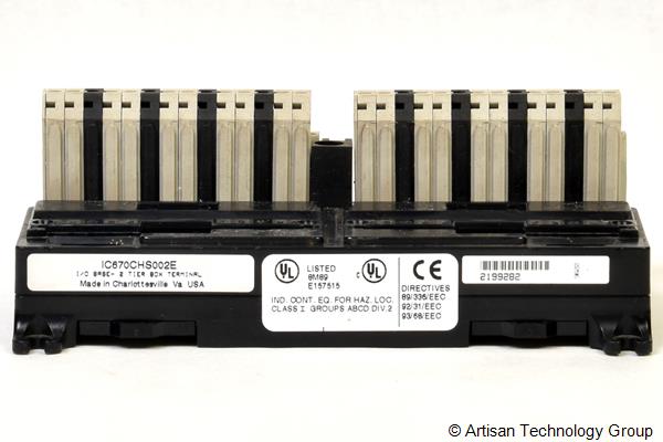 GE Fanuc IC670CHS002 I/O Terminal Block w/ Box Terminals