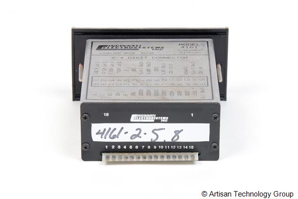 4161 Cincinnati Electrosystems (BCD to Seven Segment Display