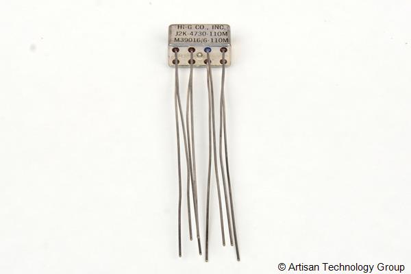 HI-G M39016/6-110M Half Size Crystal CAN Relay