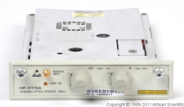 HP 37776A OC-3/OC-12 155/622Mb/s Optical Interface Module