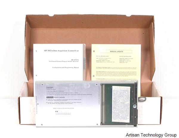 HP 44725A 16-Channel General Purpose Switch Module w/ Terminal Block