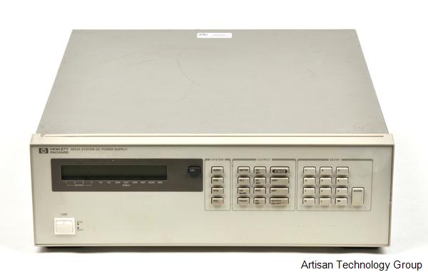 HP 6624A Quad-Output Low-Noise Power Supply (w/ Opt 700 and 750)