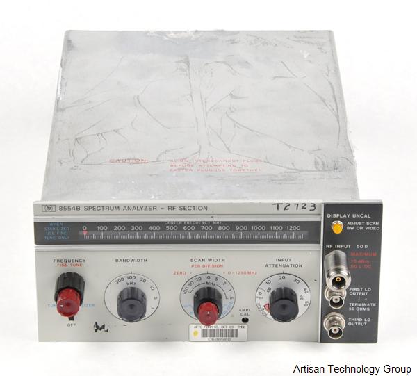 HP 8554B RF Section Spectrum Analyzer