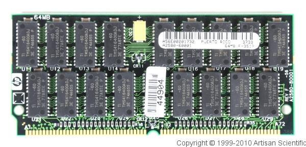 HP A2580-60001 72-Pin ECC DIMM Memory Module