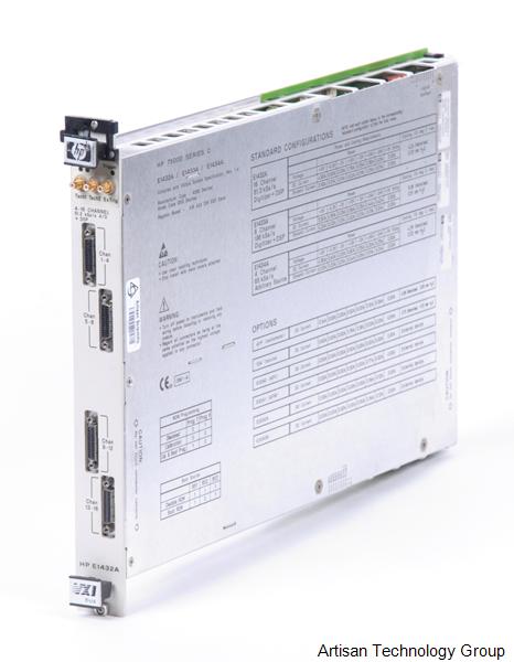 HP E1432A 16-Channel 51.2 kSa/s Digitizer Plus DSP (w/ Options AYF and UGV)