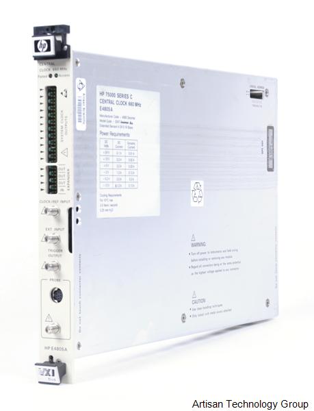 HP E4805A 660 MHz Central Clock ParBERT Module w/ Option 001