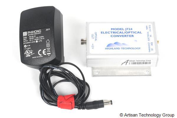 Highland Technology J724 Single-Channel Compact Buffered Electrical-to-Fiberoptic Converter