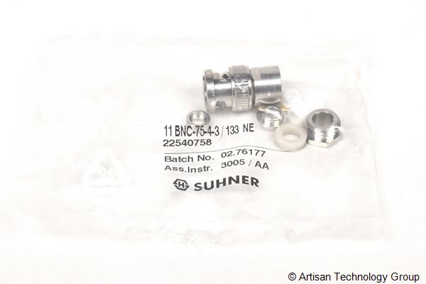 Huber+Suhner 11 BNC-75-4-3/133 NE Coaxial Cable Connector