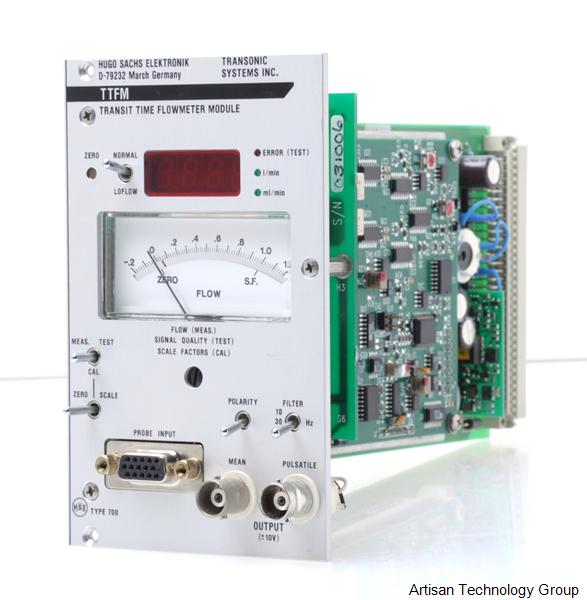 Harvard Apparatus / Hugo Sachs TTFM Transmit Time Flowmeter Module Type 700