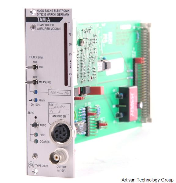 Harvard Apparatus / Hugo Sachs TAM-A Transducer Amplifier Module