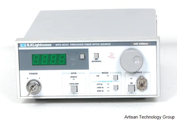 ILX Lightwave MPS-8033 Precision Fiber Optic Source, 1550nm ASE