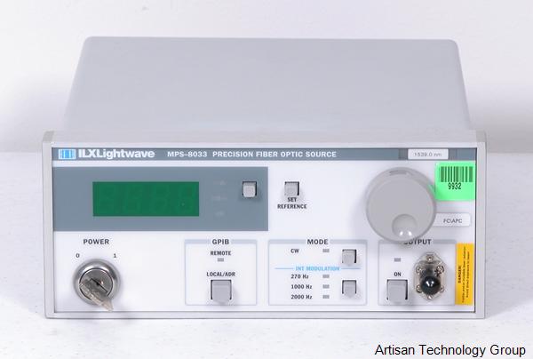ILX Lightwave MPS-8033 Precision Fiber Optic Source, 1539nm DFB