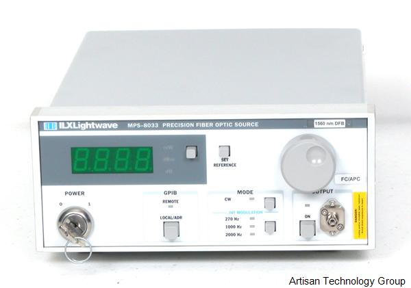 ILX Lightwave MPS-8033 Precision Fiber Optic Source, 1550nm DFB