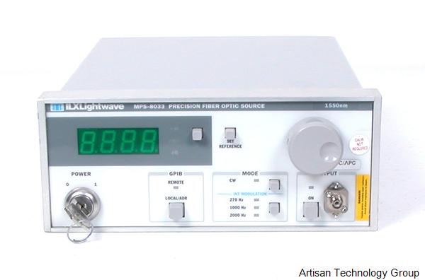 Newport / ILX Lightwave MPS-8033 Precision Fiber Optic Source, 1550nm FP