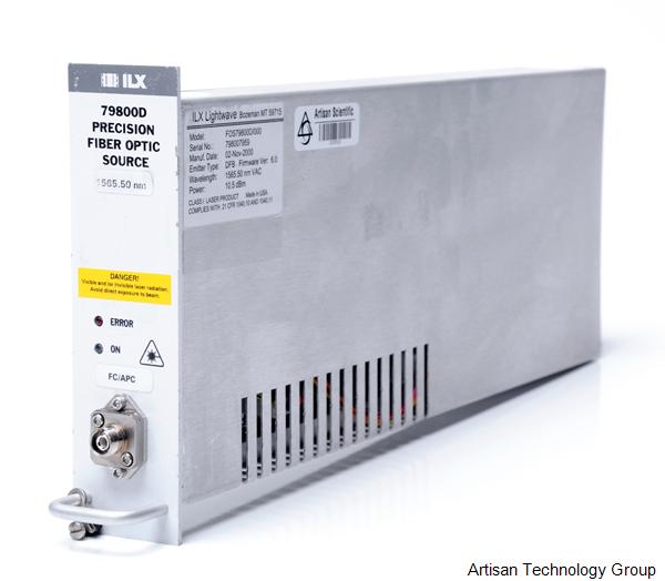 ILX Lightwave FOS-79800D/000 1565.50 nm WDM DFB Fiber Optic Source Module