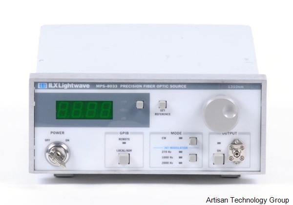 ILX Lightwave MPS-8033 Precision Fiber Optic Source, 1310nm FP