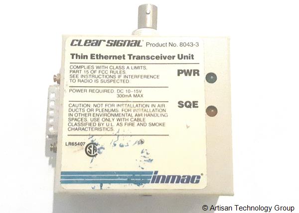 Inmac Clear Signal 8043-3 Thin Ethernet Transceiver Unit