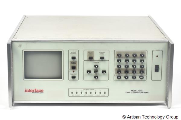 Interface Technology 429A ARINC 429 BUS Analyzer
