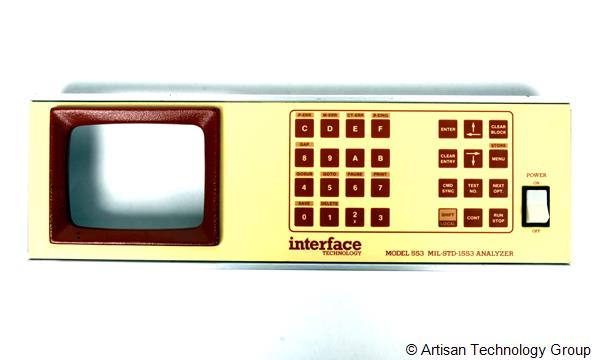 Interface Technology  Front Panel for MIL-STD-1553 Analyzer
