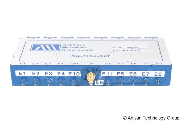 American Microwave SW-7284-8AT Pin Diode Switch SP8T Non-Reflective with TTL Driver