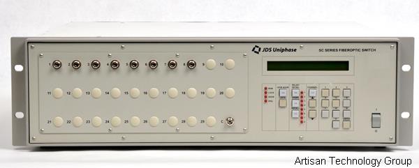 JDSU SC1C10081+27XF000FP 1x8 SC Series Fiber Optic Switch