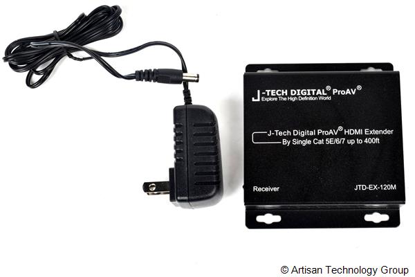 J-Tech Digital JTD-EX-120M HDMI Extender Over Single CAT5e/6 Receiver