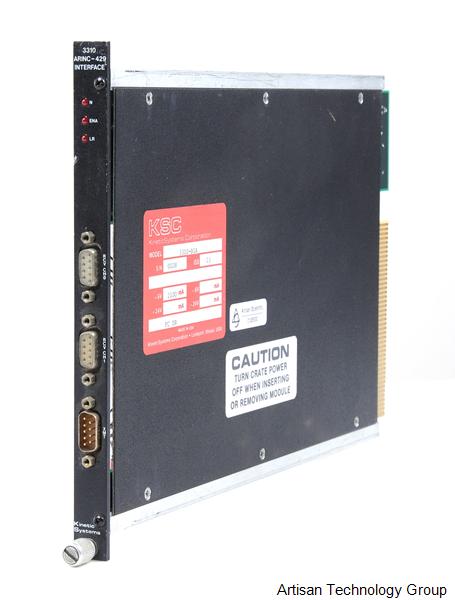 Kinetic Systems 3310 2-Channel ARINC-429 Aircraft Bus CAMAC Interface