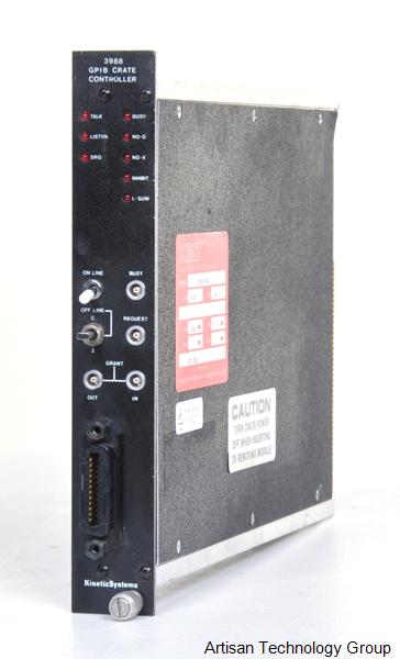 Kinetic Systems 3988-G3A GPIB Crate Controller CAMAC Module