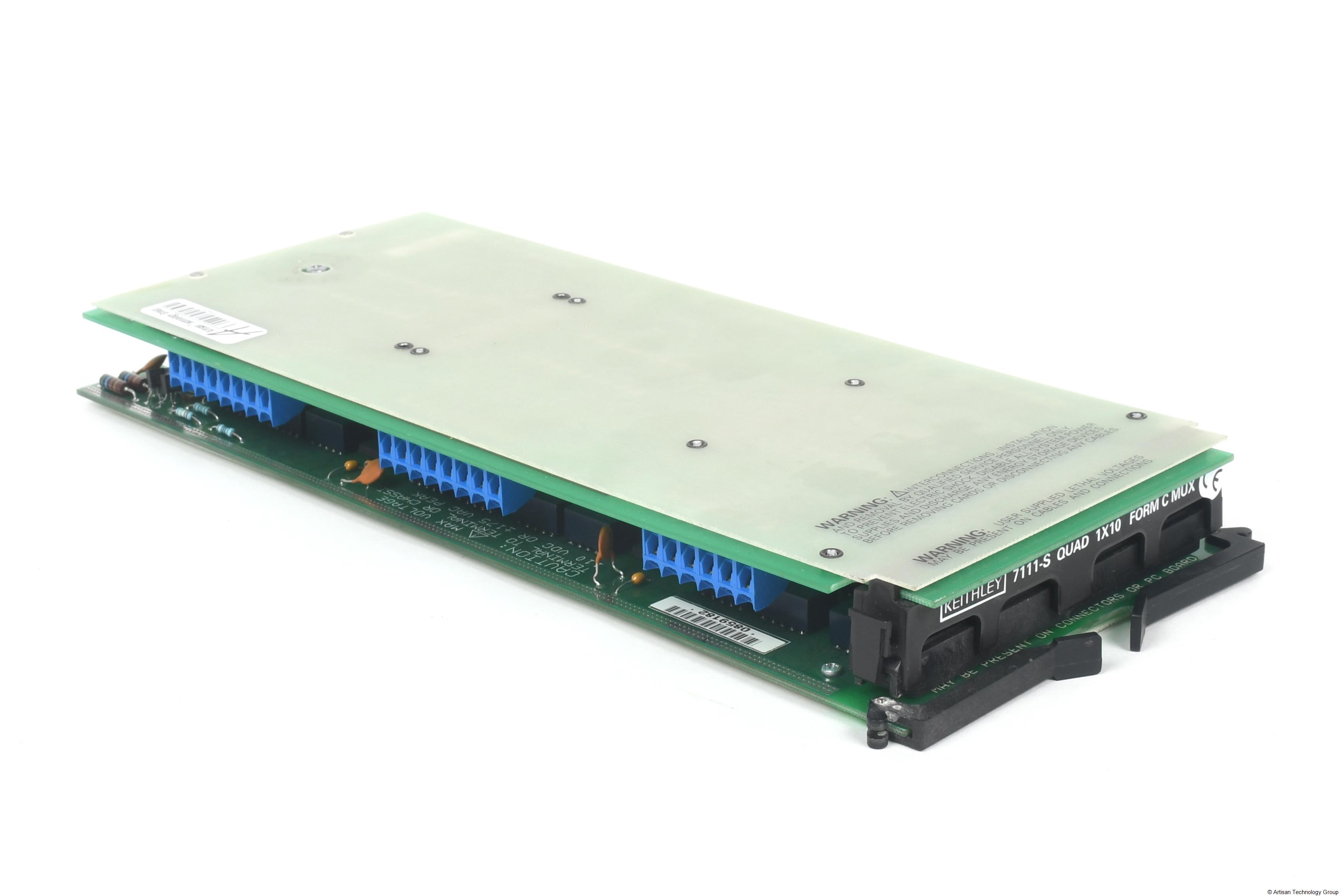 Keithley 7111-S Quad 1×10 Form C Multiplexer Card