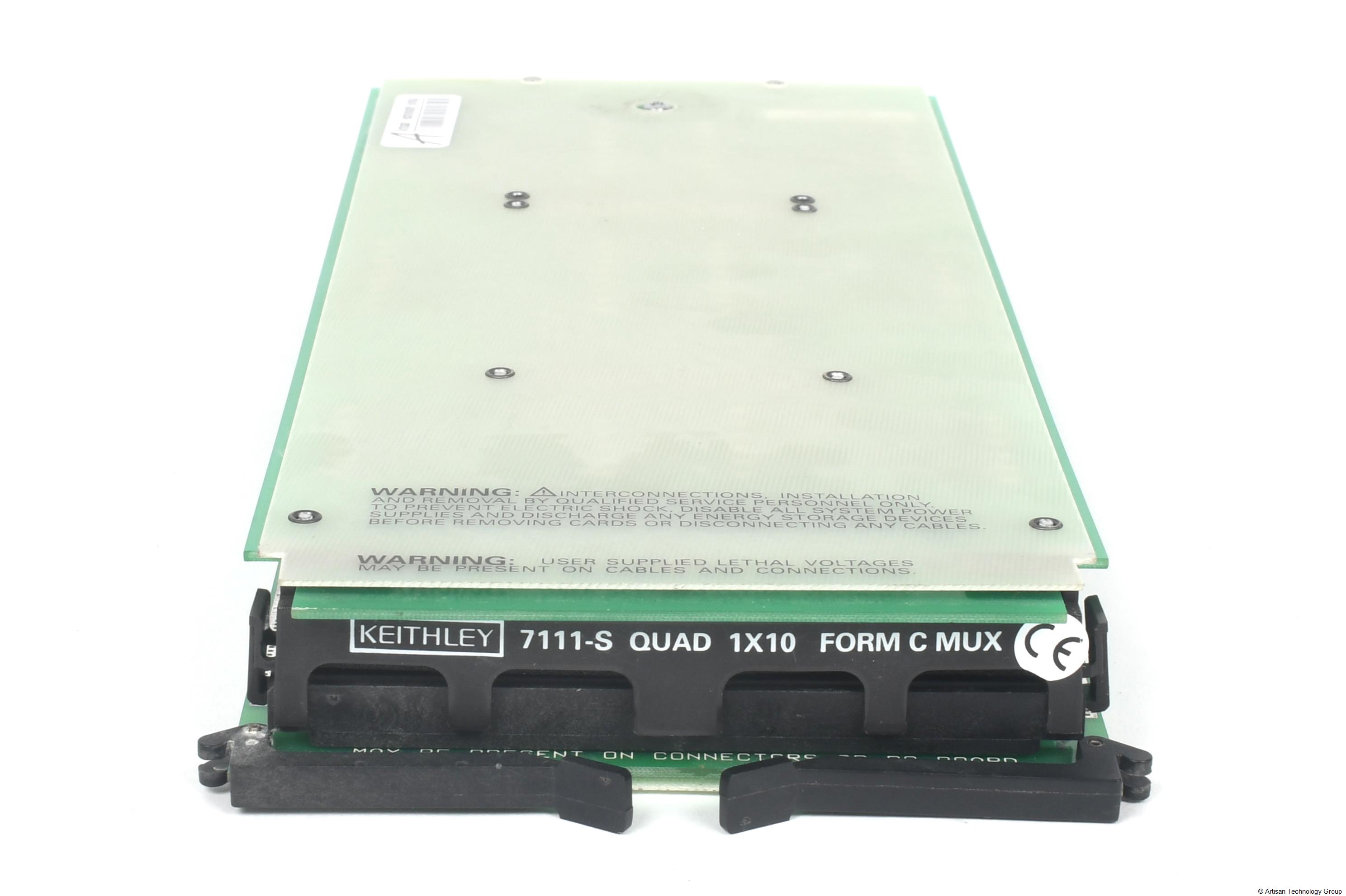 7111-S Keithley (Quad 1×10 Form C Multiplexer Card) | ArtisanTG™
