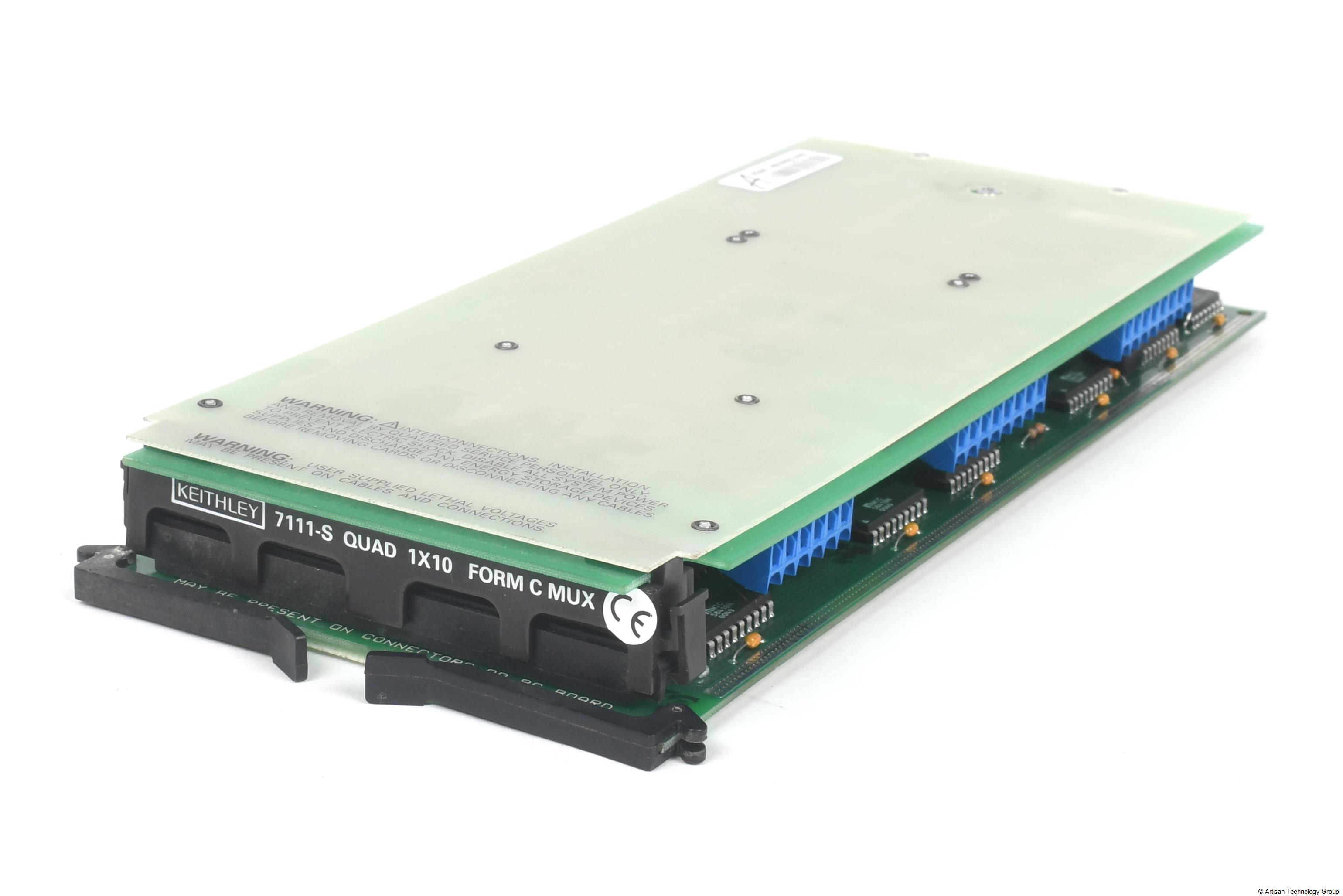 7111-S Keithley (Quad 1×10 Form C Multiplexer Card) | ArtisanTG™