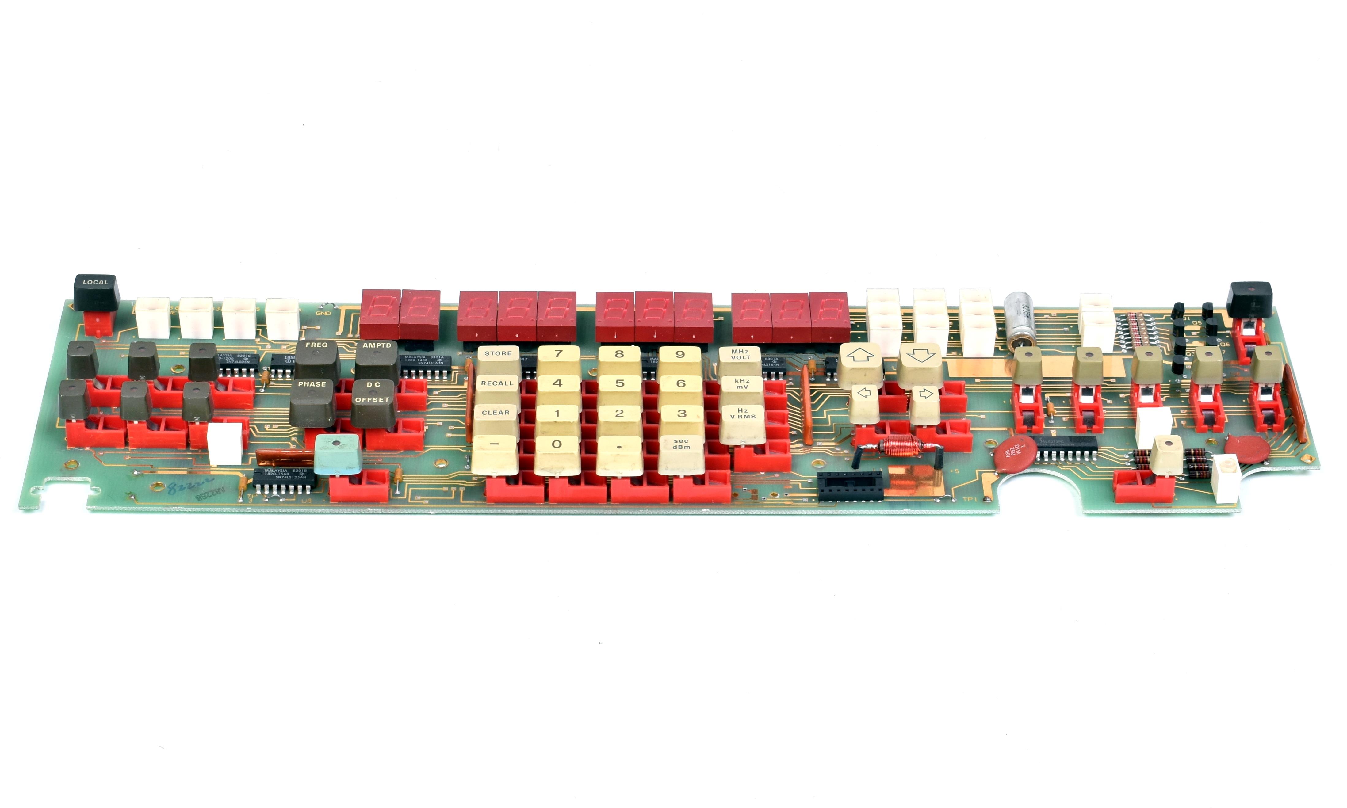 HP 03325-66505 Front Display Board