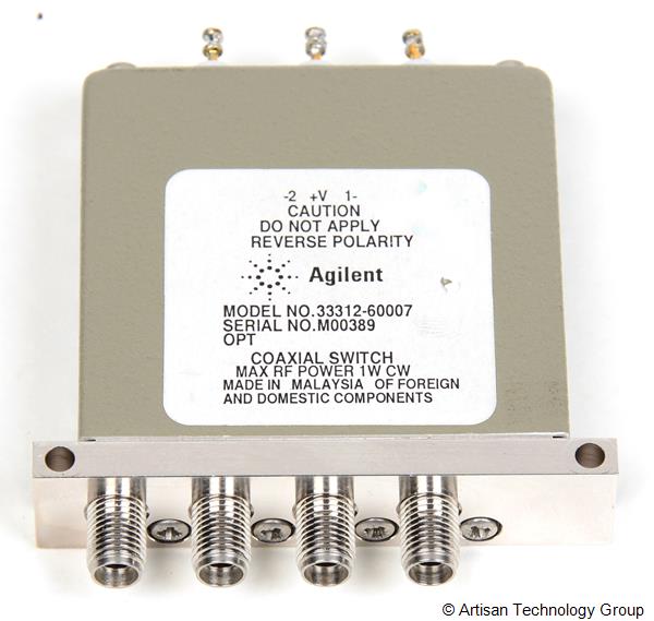 HP 33312-60007 4-Port 3.5mm 24V Coaxial Switch