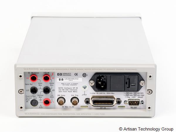 HP 34401A (6.5 Digit Multimeter) | ArtisanTG™