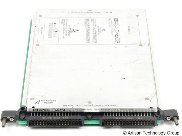 HP 34502 32-Channel Reed Relay Multiplexer Plug-In Module