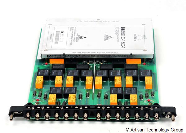 HP 34504 Switch-Shielded Coaxial Multiplexer Module