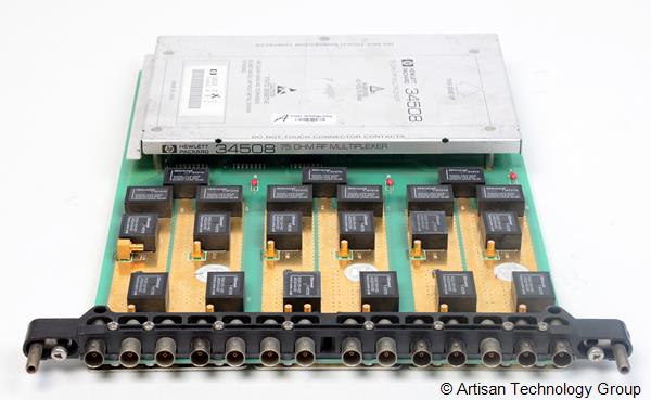 HP 34508 75-Ohm High-Frequency Multiplexer Module