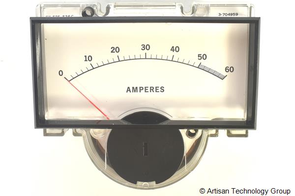 HP 3-704959 Analog 0-60 Amp Panel Meter