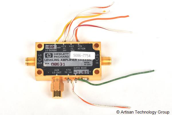 HP 5086-7754 3.0-6.6 GHz Leveling Amplifier
