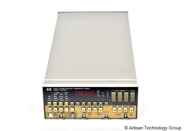 HP 8116A 1-50 MHz Programmable Pulse / Function Generator