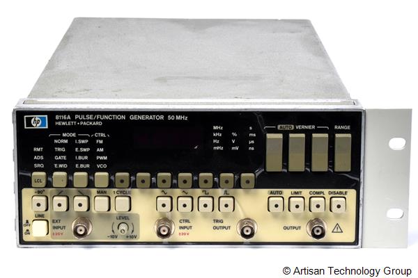 HP 8116A 1-50 MHz Programmable Pulse / Function Generator
