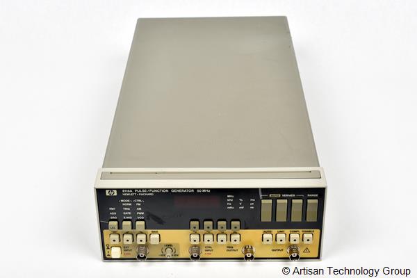 HP 8116A 1-50 MHz Programmable Pulse / Function Generator