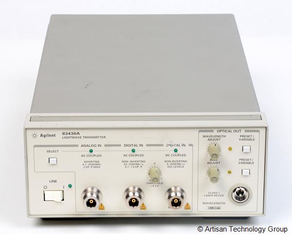 HP 83430A Lightwave Digital Source