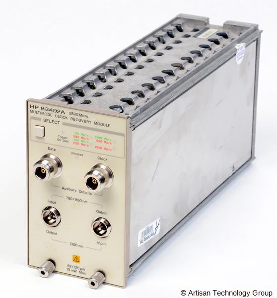 HP 83492A Multimode Optical Clock Recovery Module