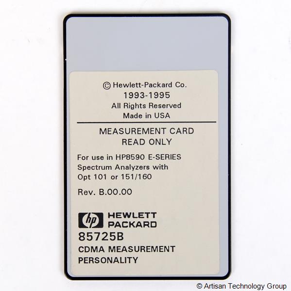HP 85725B CDMA Measurement Personality Card