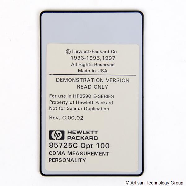 HP 85725C CDMA Measurements Personality Card