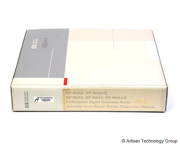 HP 08645-90145 8643A, 8644A/B, 8645A, 8664A, 8665A/B Performance Signal Generator Series Assembly Level Repair Service Diagnostics Manual